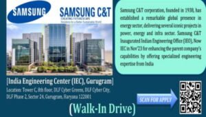Samsung C&T Hiring