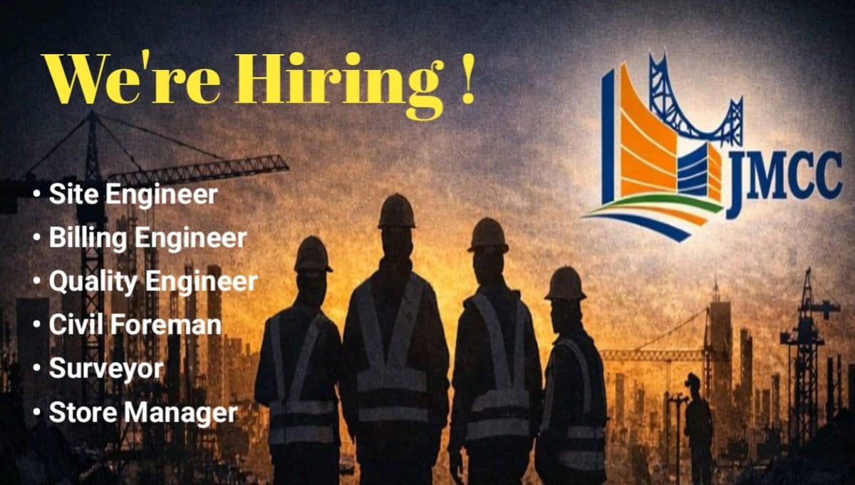 JMCC Infra Projects Job Vacancy