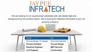 Jaypee Infratech Jobs in Noida