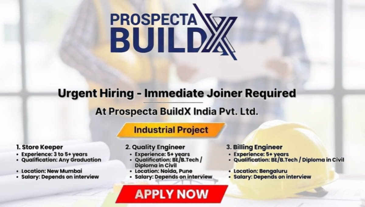 Prospecta BuildX India Jobs