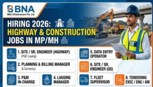 BNA Infrastructure Pvt Ltd Hiring 2026