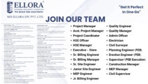 Ellora EPC Hiring 2026