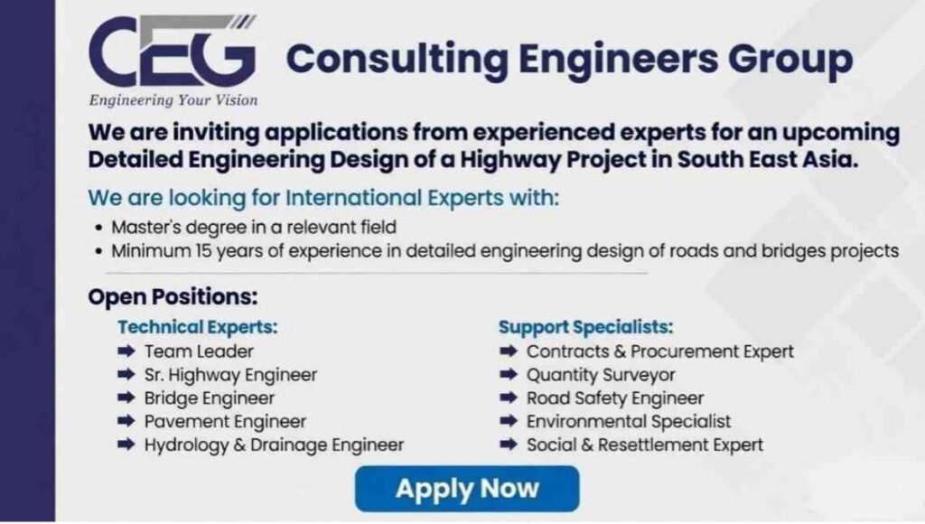 Consulting Engineers Group Jobs 2026