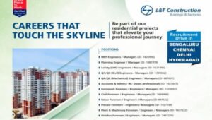 L&T Construction Recruitment 2026