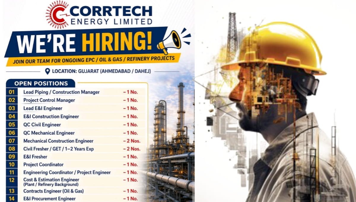 Corrtech Energy Limited Hiring
