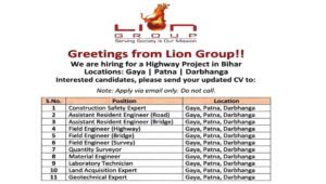 Lion Group Hiring 2026