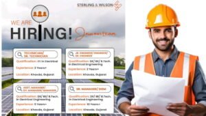 Sterling & Wilson Hiring 2026