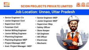 SCON Projects Pvt Ltd Hiring 2026