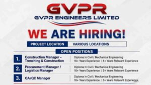 GVPR Engineers Limited Careers