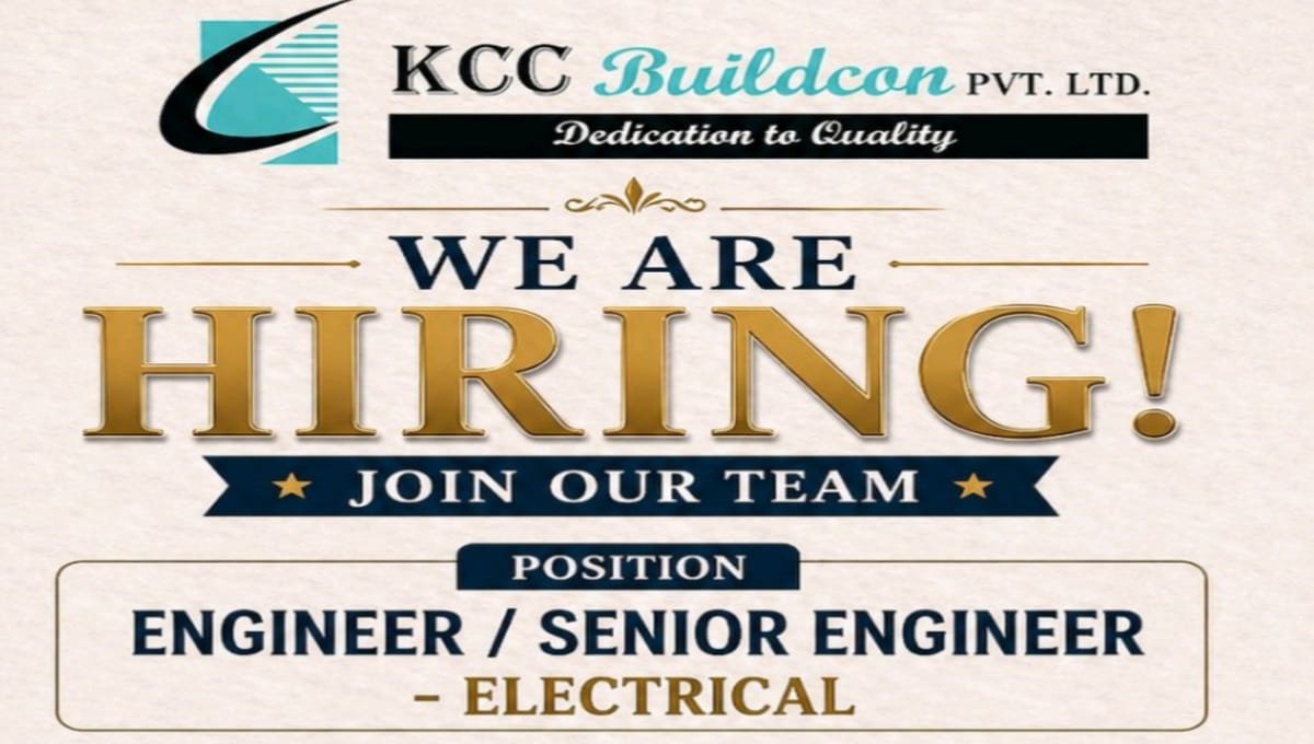 KCC Buildcon Recruitment 2026