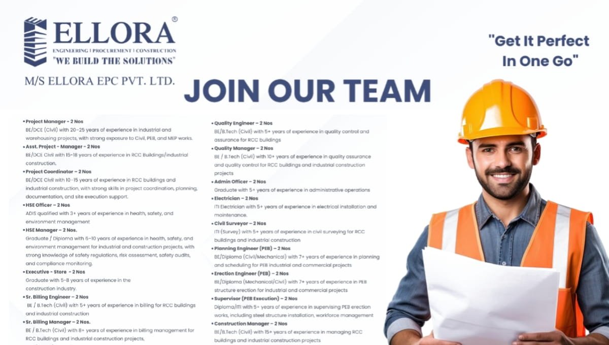 Ellora EPC Hiring 2026