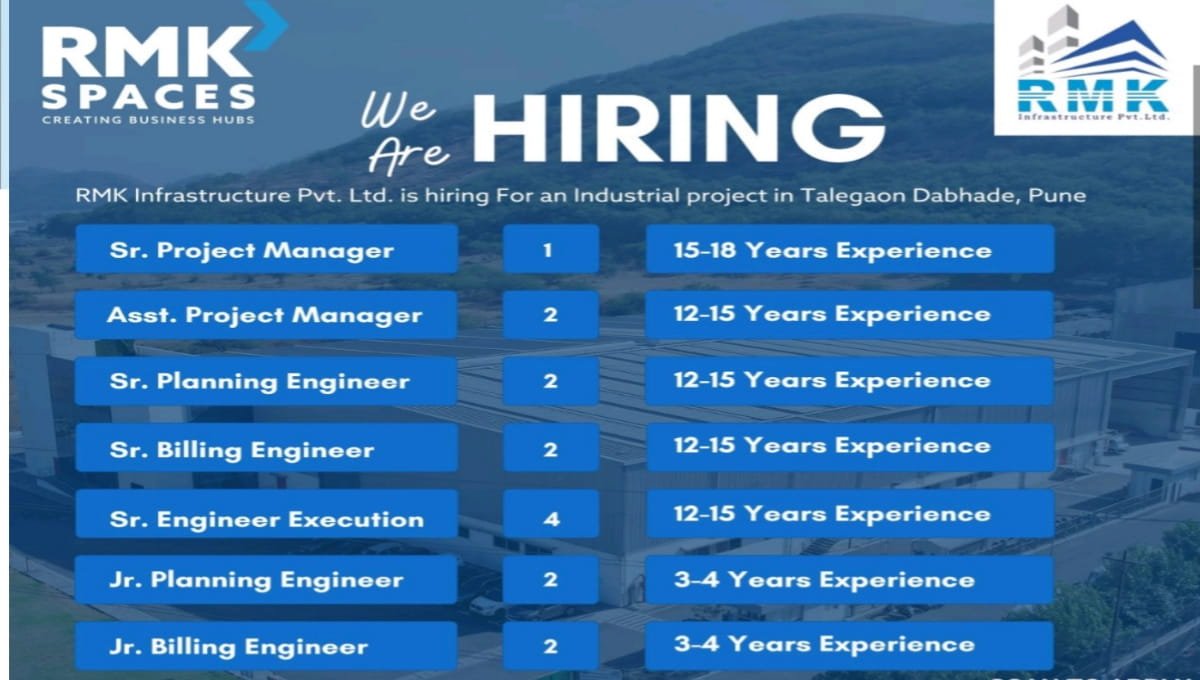 RMK Infrastructure Hiring