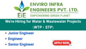 Enviro Infra Engineers Ltd Hiring