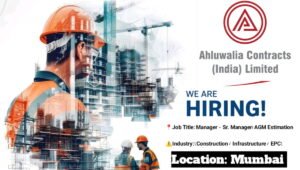 Ahluwalia Contracts Urgent Hiring