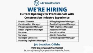 L&T GeoStructure Careers