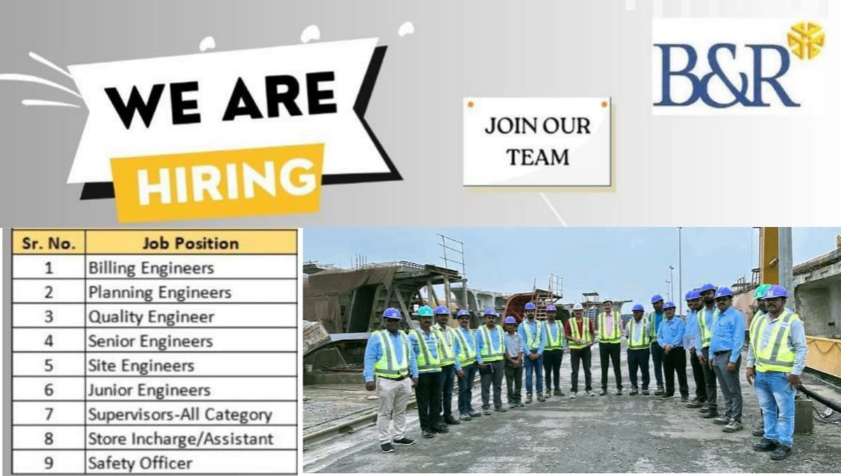 Bhate & Raje Construction Company Hiring 2026