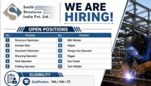 Smith Structures India Pvt Ltd Hiring