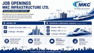 MKC Infrastructure Railway Project Recruitment 2026