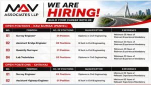MAV Associates LLP Recruitment 2026