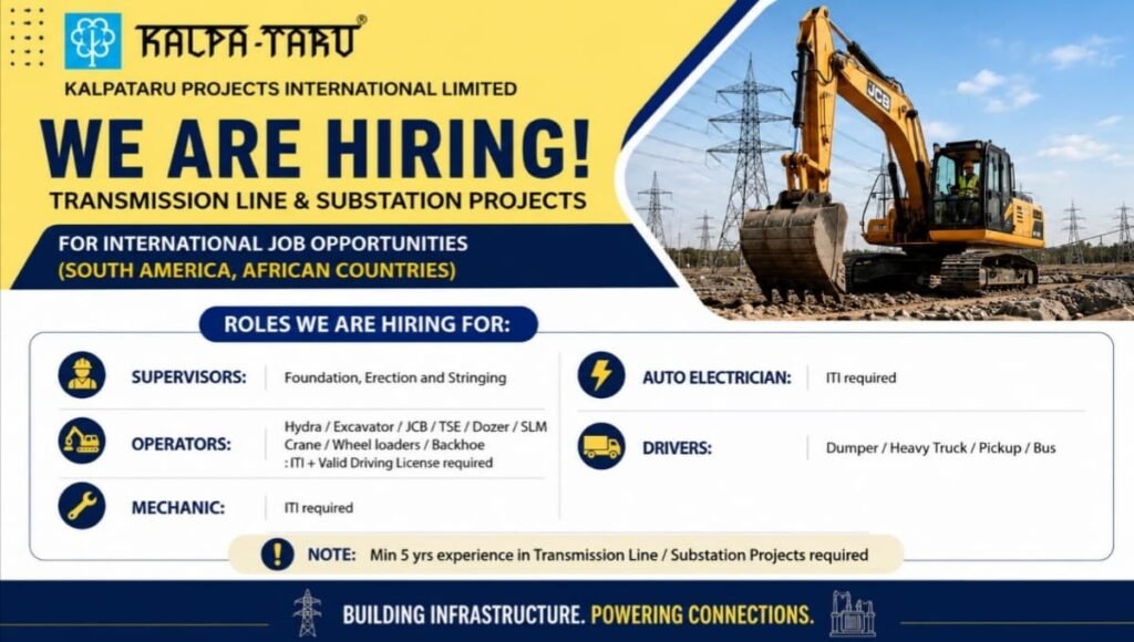 Kalpataru Projects International Walk-In Drive
