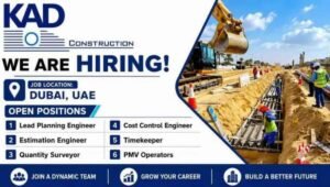 KAD Construction Hiring 2026