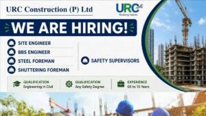 URC Construction Recruitment 2026