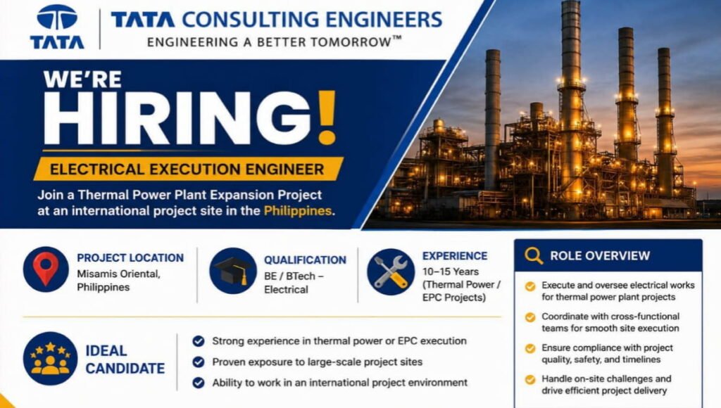 Tata Consulting Engineers Hiring 2026