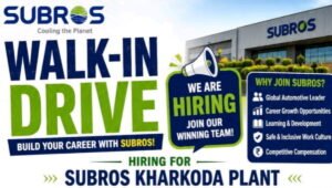 Subros Walk-In Drive 2026