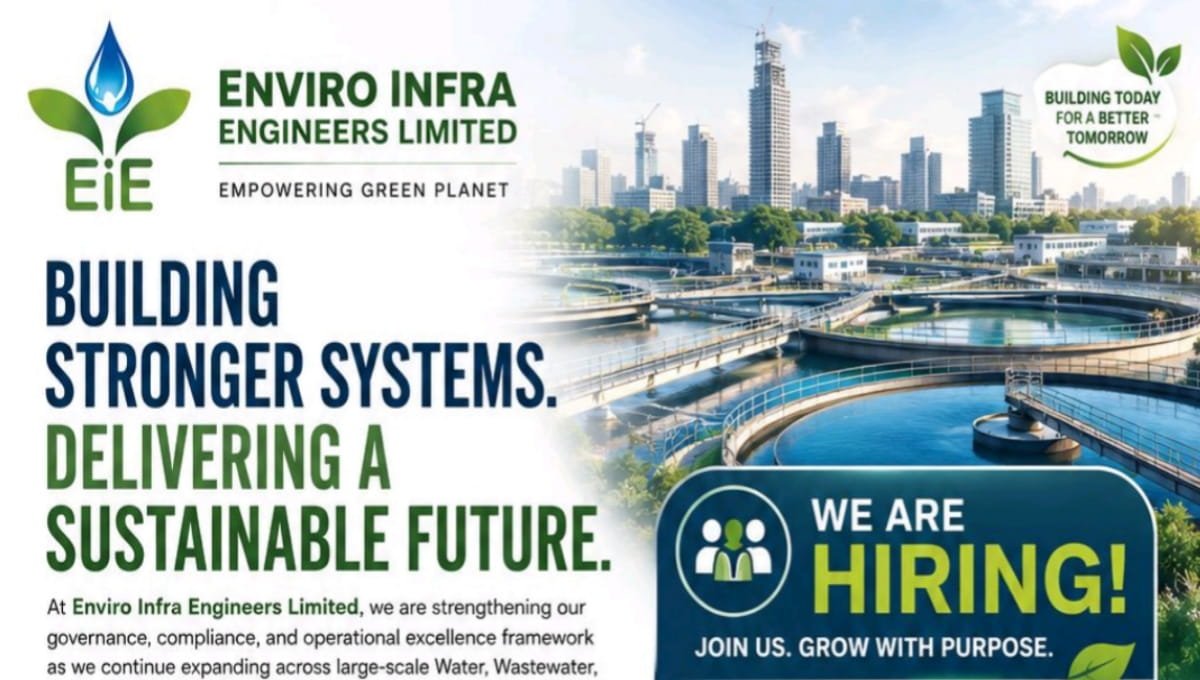 Enviro Infra Engineers Limited Hiring