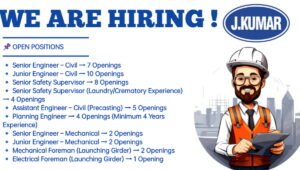 J. Kumar Infraprojects Ltd Vacancy 2026