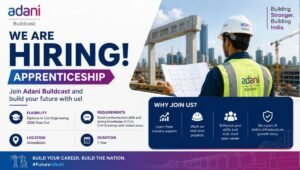 Adani Buildcast Apprenticeship 2026