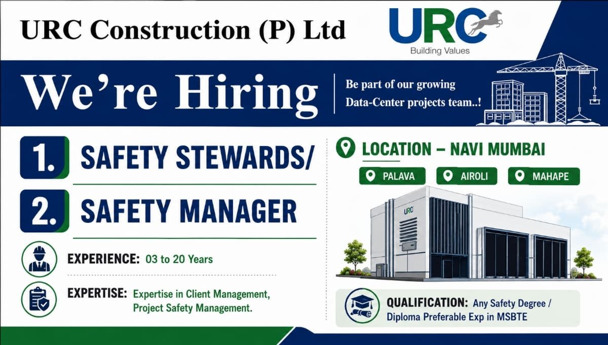 URC Construction Hiring 2026