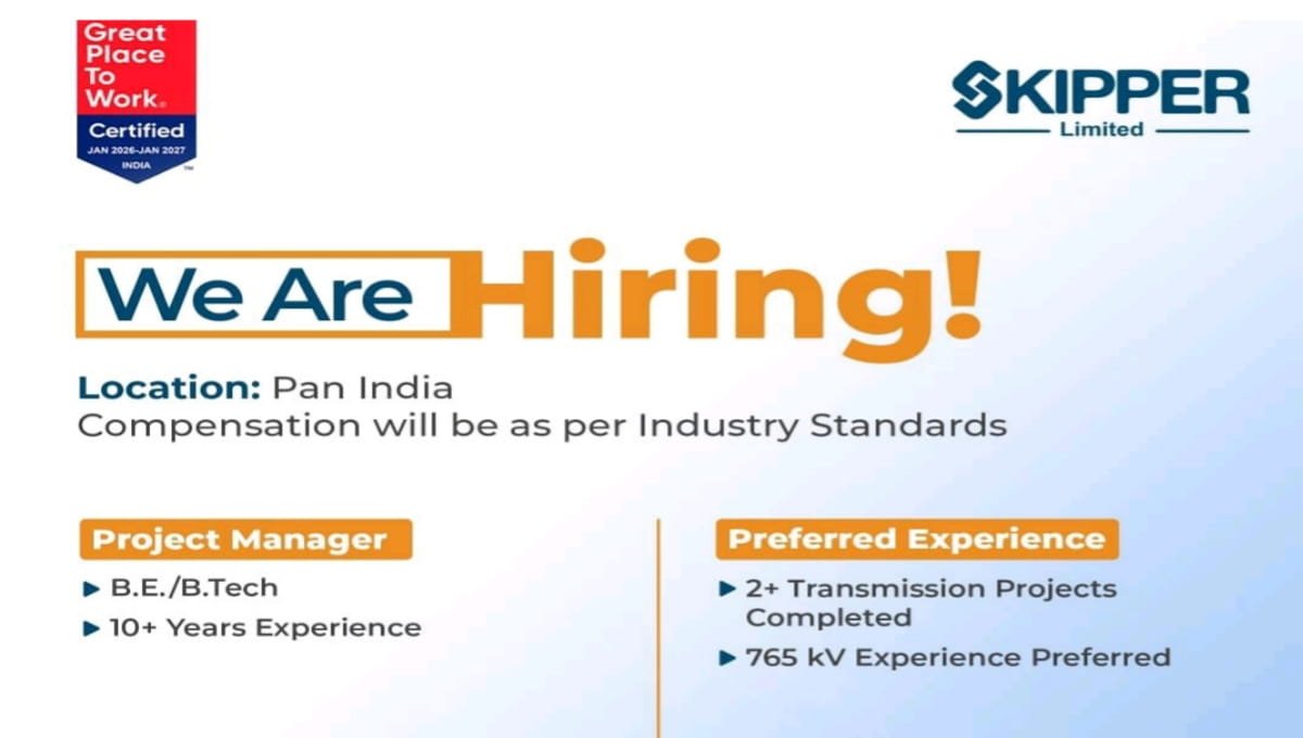 Skipper Limited Careers 2026