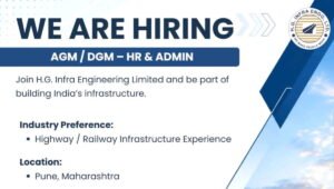 H.G. Infra Engineering Limited Hiring