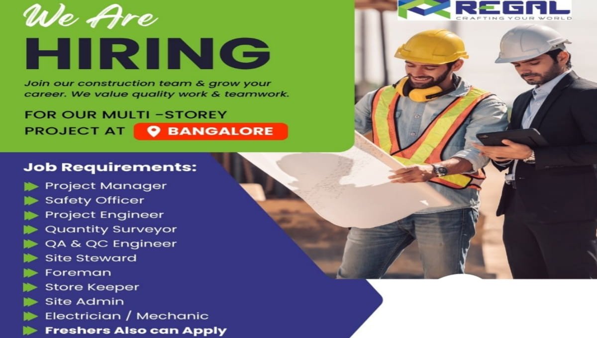 Regal India Hiring Now