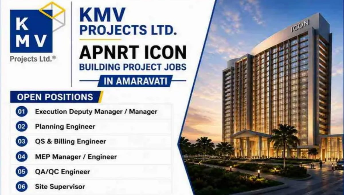KMV Projects Ltd Hiring 2026