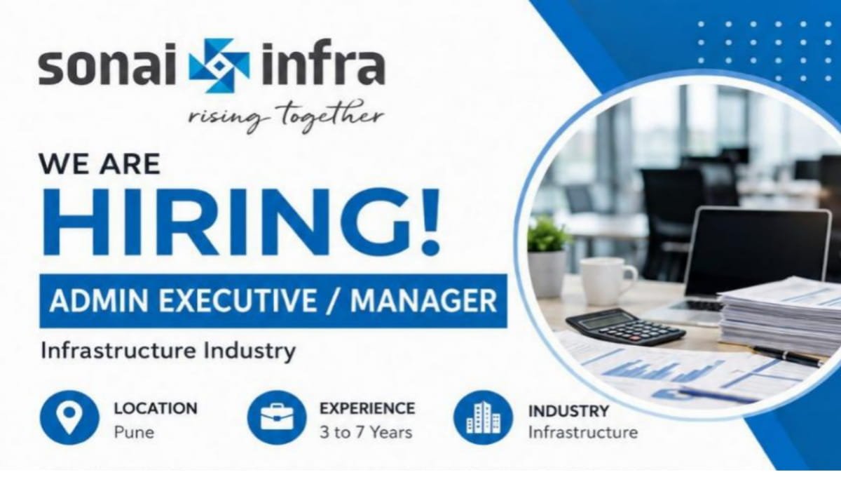 Sonai Infra Recruitment 2026