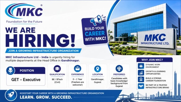 Freshers Civil Engineer Jobs 2026