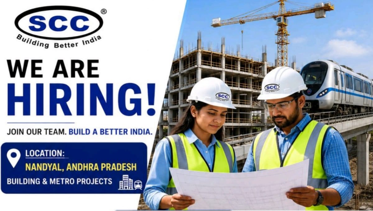SCC Infrastructure Job Vacancy 2026