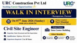 URC Construction Walk-In Interview 2026