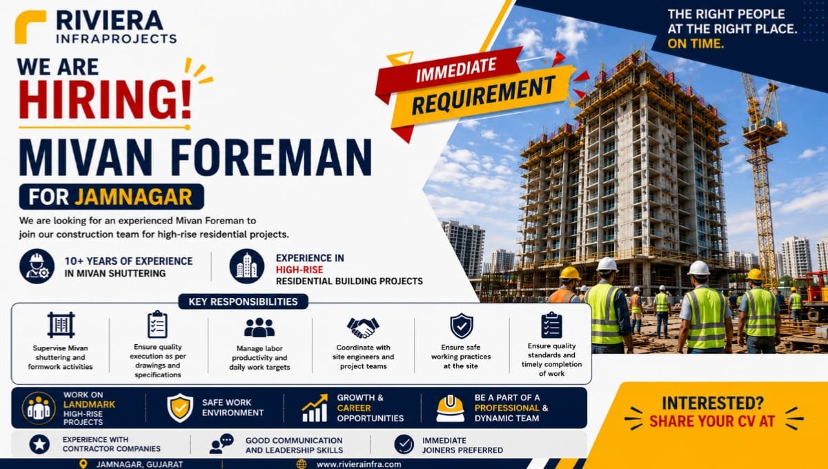 Riviera Infra Careers 2026