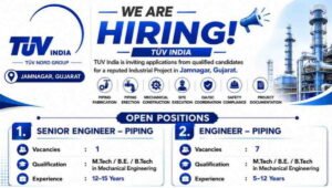 TUV India Recruitment 2026