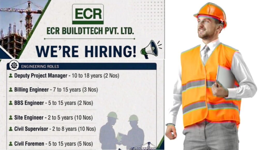 ECR Buildtech Pvt Ltd Hiring 2026