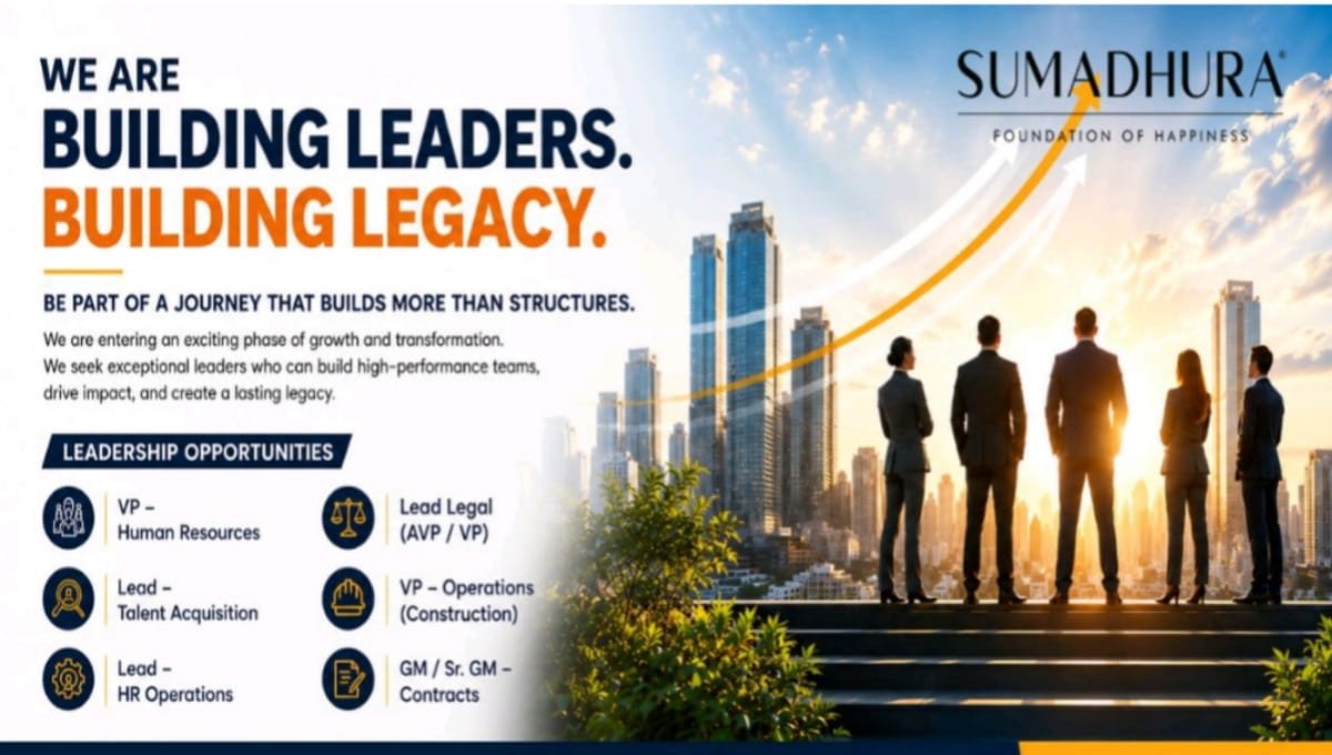 Sumadhura Group Leadership Hiring