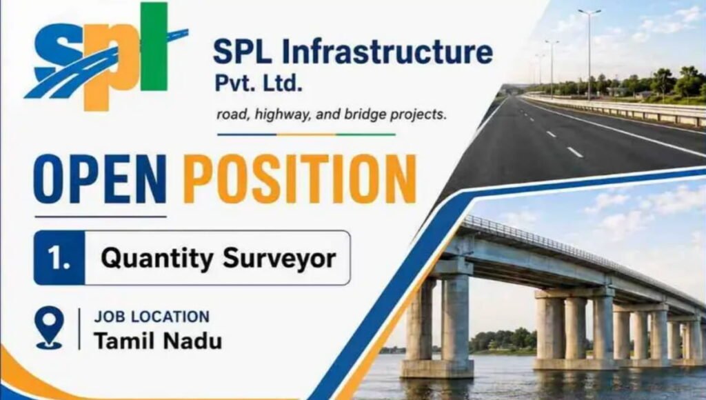 SPL Infrastructure Vacancy