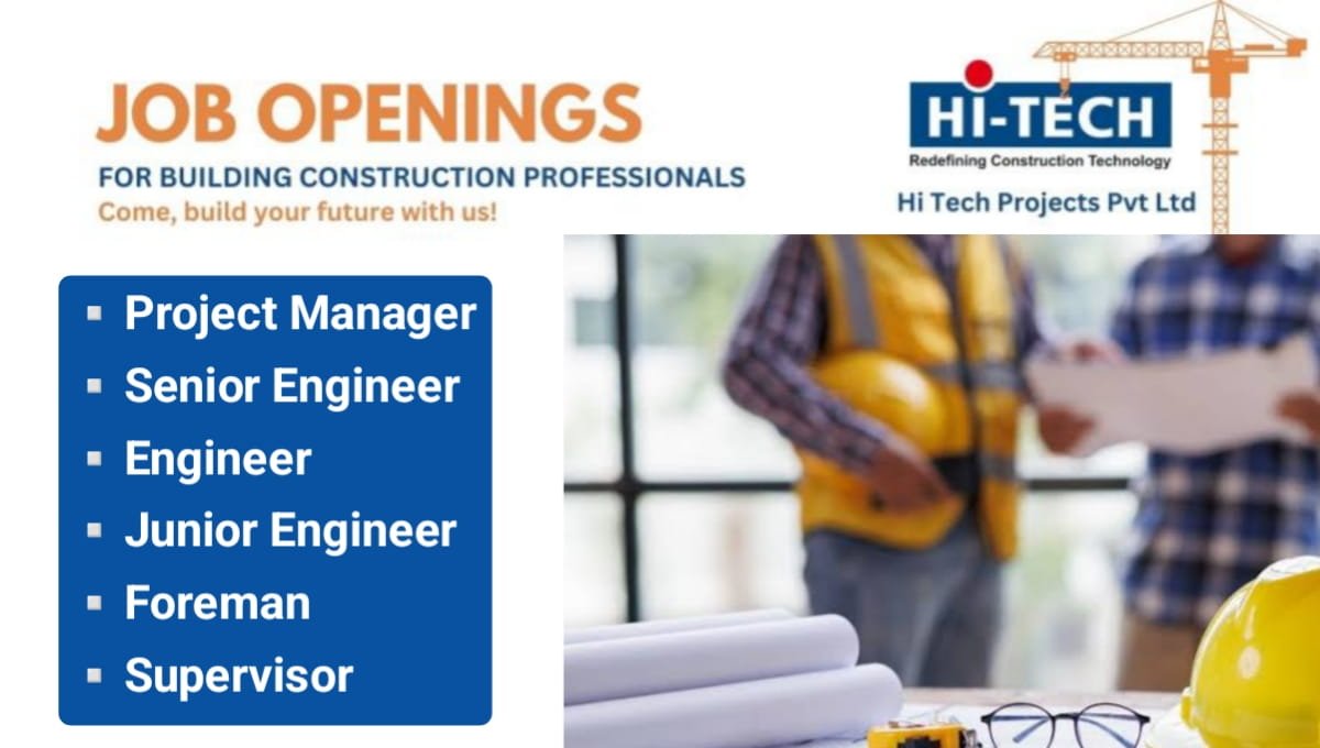 Hitech Projects Limited Hiring