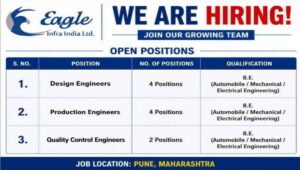 Eagle Infra India Ltd Hiring