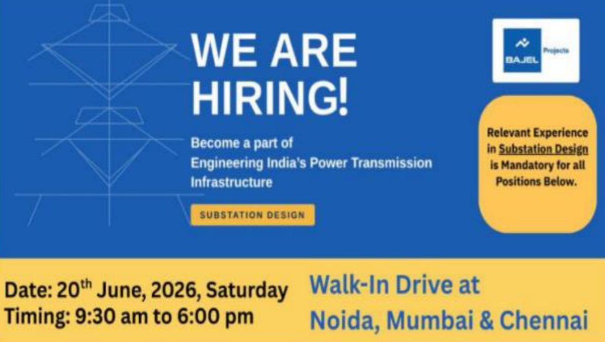 Bajel Projects Walk-In Drive 2026