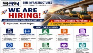 BRN Infrastructure Pvt Ltd Vacancy