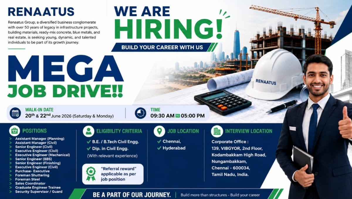 Renaatus Mega Job Drive 2026